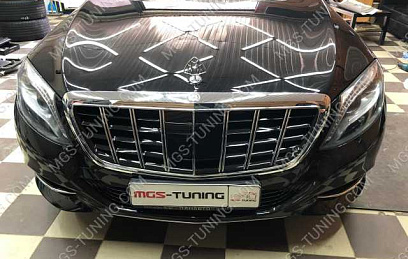 Решётка Mercedes S-class w222 Brabus STYLE