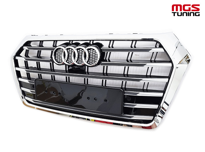 Решётка на Audi Q5 17-20 в стиле SQ5 style #2 / Решётка на Ауди Ку5 17-20 в стиле СКу5 стиль #2