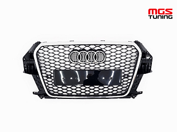 Решётка на Audi Q3 11-14 в стиле RSQ3 style #1 / Решётка на Ауди Ку3 11-14 в стиле РСКу3 стиль #1 Решётка на Audi Q3 11-14 в стиле RSQ3 style #1 / Решётка на Ауди Ку3 11-14 в стиле РСКу3 стиль #1