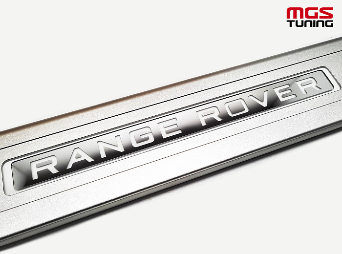 Купить накладки на пороги range rover с подсветкой / накладки на пороги рэйндж ровер с подсветкой