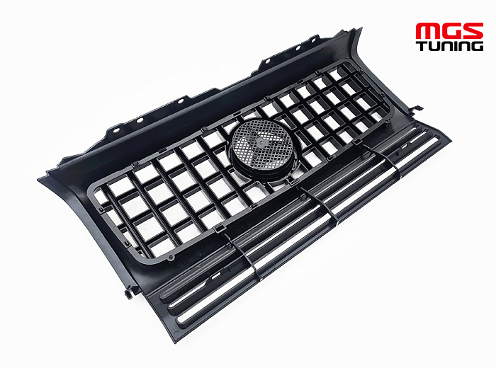 Решётка Mercedes G-class w463 GT style black / Решётка Мерседес Г-класс В463 ГТ стиль чёрный