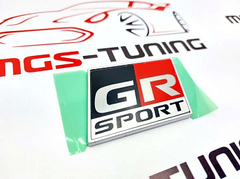 шильдик надпись наклейка эмблема GR Sport на крышку багажника багажник для Toyota Тойота таёта тайота 2