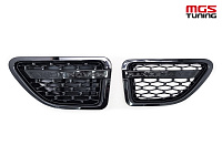 Жабры в крылья Range Rover Sport Autobiography черные 05-09 гг. / Жабры в крылья Рэйндж Ровер Спорт Автобиография черные 05-09 гг.