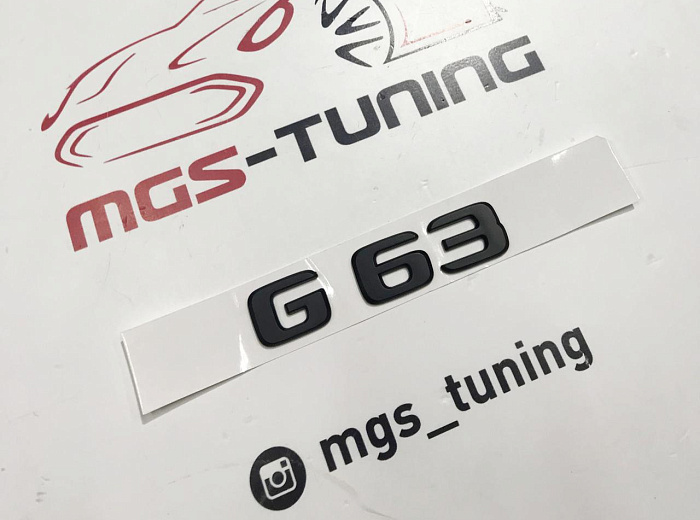 Шильдик G63 черный / Шильдик Г63 черный