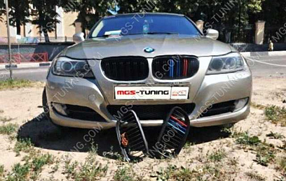 BMW 3 Series E90 Ноздри с триколором
