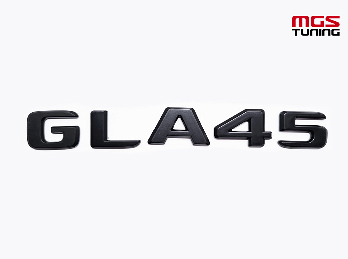Шильдик GLA45 черный / Шильдик ГЛА45 черный