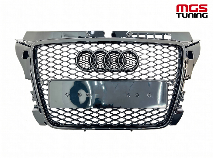 Решётка на Audi A3 08-13 в стиле RS3 style #2 / Решётка на Ауди А3 08-13 в стиле РС3 стиль #2