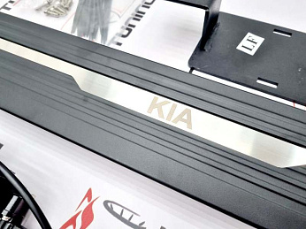 Выдвижные пороги kia carnival 2020+ киа карнивал 9