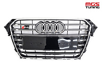 Решётка на Audi A4 11-15 в стиле S4 style #1 / Решётка на Ауди А4 11-15 в стиле С4 стиль #1