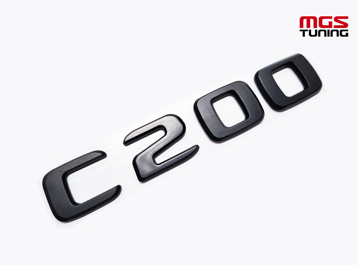 Шильдик C200 черный / Шильдик Ц200 черный