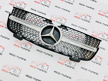 Решётка Mercedes GL-class x164 06-09 Diamond silver 4