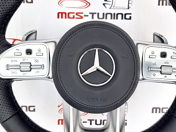 руль mercedes 63 amg с подогревом + подушка (09-12-23)_003