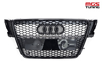 Решётка на Audi A5 07-11 в стиле RS5 style #4 / Решётка на Ауди А5 07-11 в стиле РС5 стиль #4