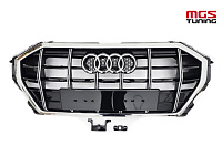 Решетка радиатора SQ3 стиль 1 для AUDI Q3 (2018-н.в.) / Решетка радиатора СКу3 стиль 1 для Ауди Ку3 (2018-н.в.)