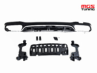 Диффузор Mercedes E-class w213 63s AMG хром / Диффузор Мерседес Е-класс В213 63с АМГ хром
