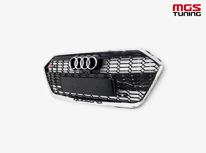 Решётка на Audi A7 18-н.в в стиле RS7 style #1 / Решётка на Ауди А7 18-н.в в стиле РС7 стиль #1