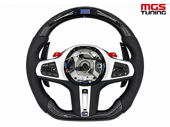 Руль BMW M G серия карбон с подогревом и дисплеем (для М серии) / Руль БМВ М Г серия карбон с подогревом и дисплеем (для М серии)