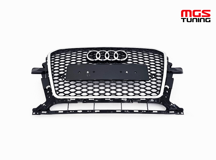 Решётка на Audi Q5 12-17 в стиле RSQ5 style #2 / Решётка на Ауди Ку5 12-17 в стиле РСКу5 стиль #2