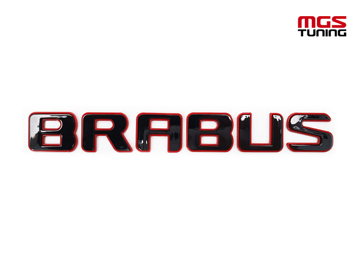 Шильдик Brabus черный (стиль Rocket) / Шильдик Брабус черный (стиль Рокет)