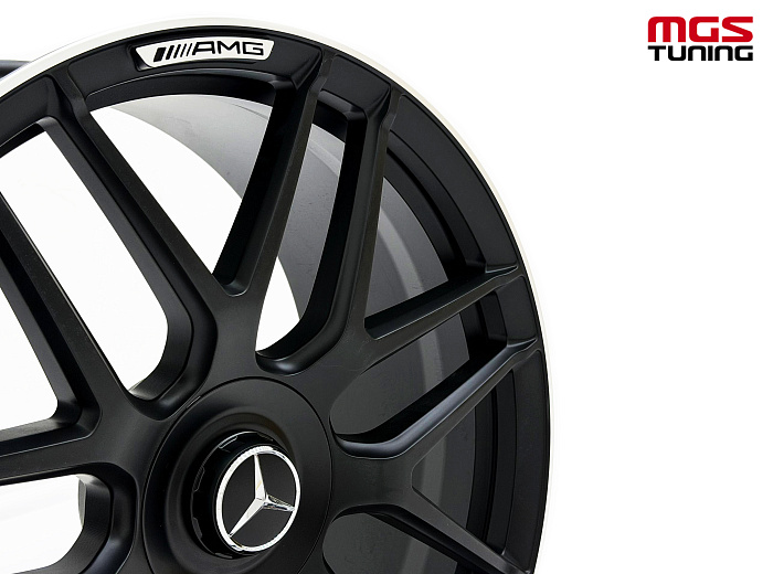 Комплект кованых дисков AMG double spoke 5X112 10JX21 ET45/11X21 ET45 / Комплект кованых дисков АМГ двойные спицы 5Х112 10ЖХ21 ЕТ45/11Х21 ЕТ45