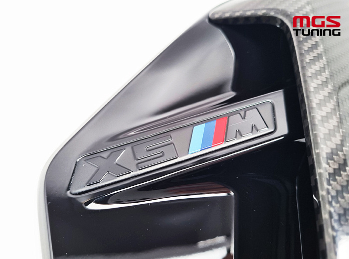 Жабры на крылья BMW G05 в стиле X5 M карбон / Жабры на крылья БМВ Г05 в стиле Х5 М карбон