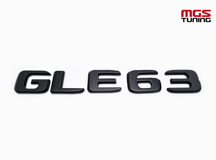 Шильдик GLE 63 черный / Шильдик ГЛЕ 63 черный