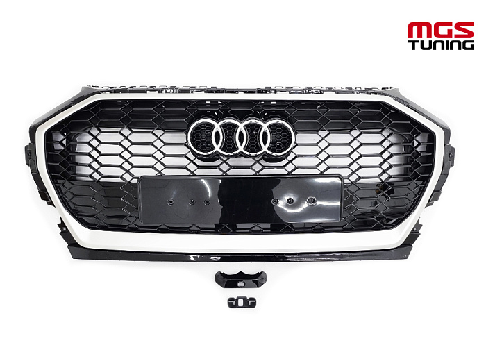 Решетка радиатора RSQ5 стиль 1 для AUDI Q5 (2020-н.в.) / Решетка радиатора РСКу5 стиль 1 для Ауди Ку5 (2020-н.в.)