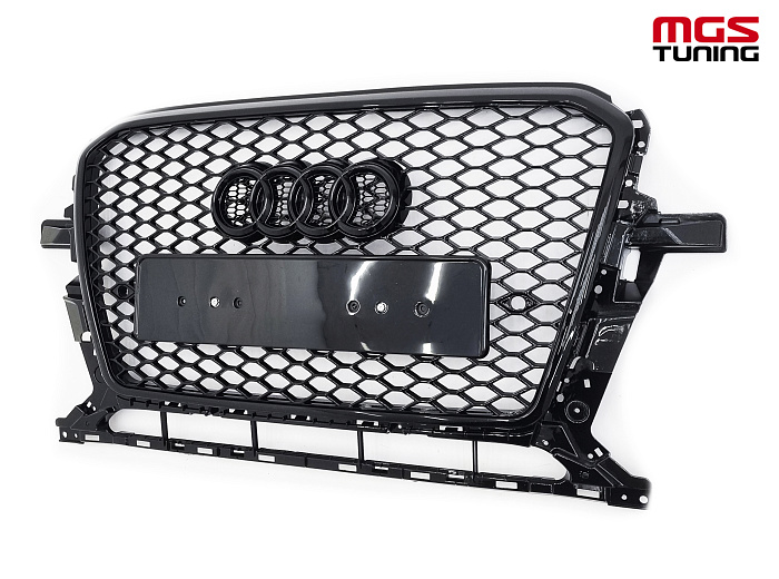 Решётка на Audi Q5 12-17 в стиле RSQ5 style #6 / Решётка на Ауди Ку5 12-17 в стиле РСКу5 стиль #6