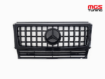 Решётка Mercedes G-class w463 GT style black / Решётка Мерседес Г-класс В463 ГТ стиль чёрный