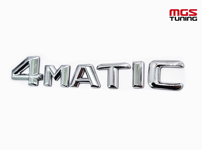Шильдик 4matic хром / Шильдик 4Матик хром