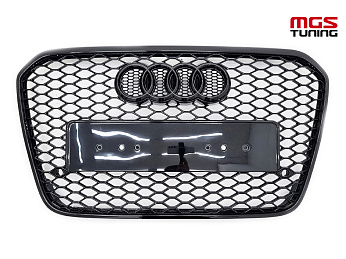 Решётка на Audi A6 11-14 в стиле RS6 style #4 / Решётка на Ауди А6 11-14 в стиле РС6 стиль #4