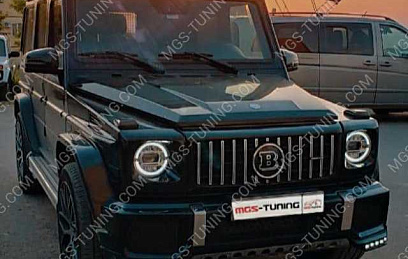 Фары 2018 на G-Class + Тюнинг