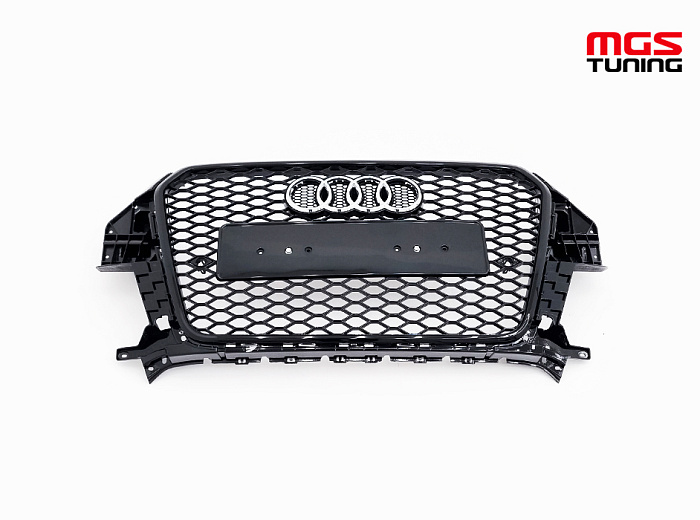 Решётка на Audi Q3 11-14 в стиле RSQ3 style #3 / Решётка на Ауди Ку3 11-14 в стиле РСКу3 стиль #3