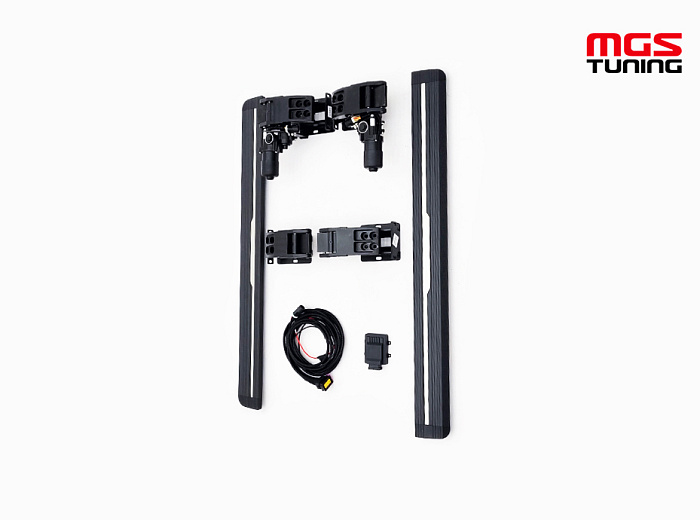 Пороги выдвижные Mercedes Benz G-class w463 короткие стиль 2 (2007 - 2018)