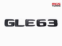 Шильдик GLE 63 черный / Шильдик ГЛЕ 63 черный