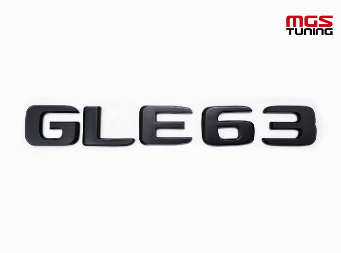 Шильдик GLE 63 черный / Шильдик ГЛЕ 63 черный