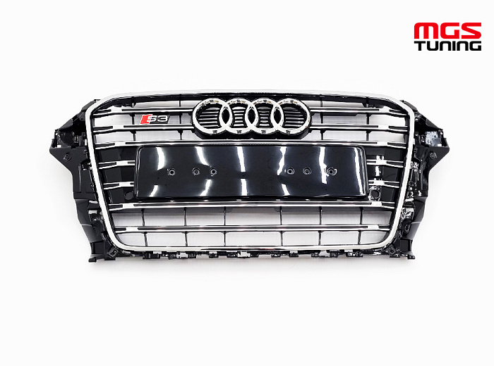 Решётка на Audi A3 12-16 в стиле S3 style #1 / Решётка на Ауди А3 12-16 в стиле С3 стиль #1