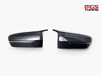 Крышки на зеркала в стиле BMW М G20/G22/G26/G30/G11/G15 сухой карбон / Крышки на зеркала в стиле БМВ М Г20/Г22/Г26/Г30/Г11/Г15 сухой карбон