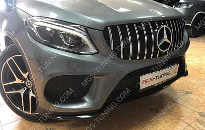 Решетка GT + Диффузор на GLE-Coupe