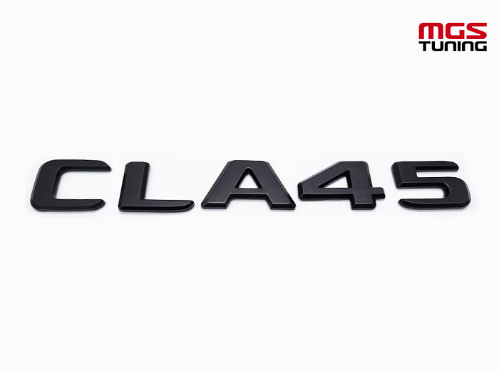 Шильдик CLA45 черный / Шильдик ЦЛА45 черный