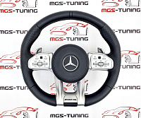 Руль Mercedes 63 AMG с подогревом + подушка / Руль Мерседес 63 АМГ с подогревом + подушка