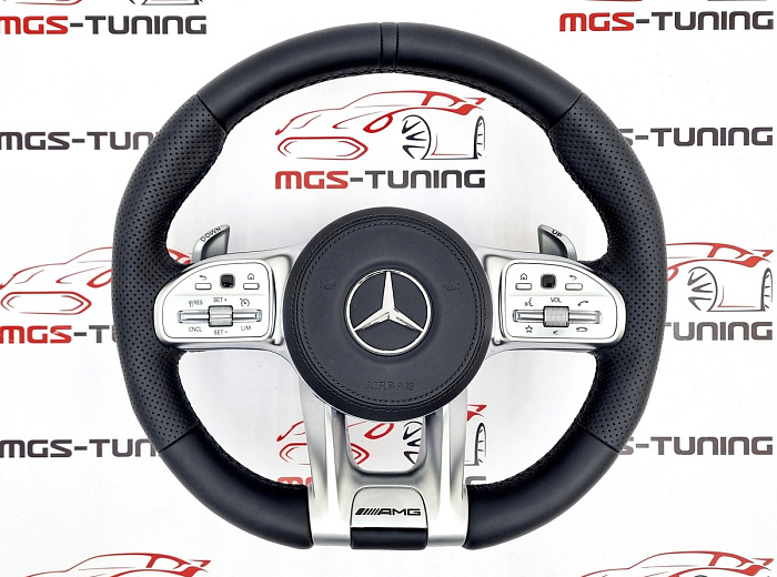 Руль Mercedes 63 AMG с подогревом + подушка / Руль Мерседес 63 АМГ с подогревом + подушка