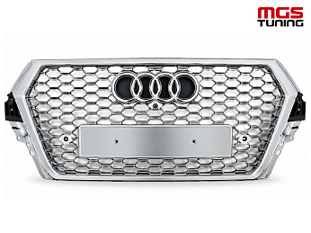 Решётка на Audi Q7 15-19 в стиле RSQ7 style #2 / Решётка на Ауди Ку7 15-19 в стиле РСКу7 стиль #2 Решётка на Audi Q7 15-19 в стиле RSQ7 style #2 / Решётка на Ауди Ку7 15-19 в стиле РСКу7 стиль #2