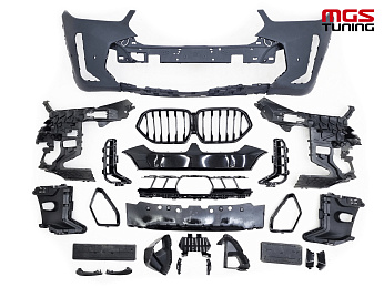 Передний бампер в стиле M-tech (М-пакет) G06 рест. для BMW X6 G06 (2019-2023)