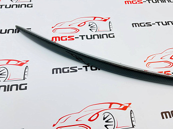 Спойлер C43 AMG на крышку багажника Mercedes C-class w205 карбон 2