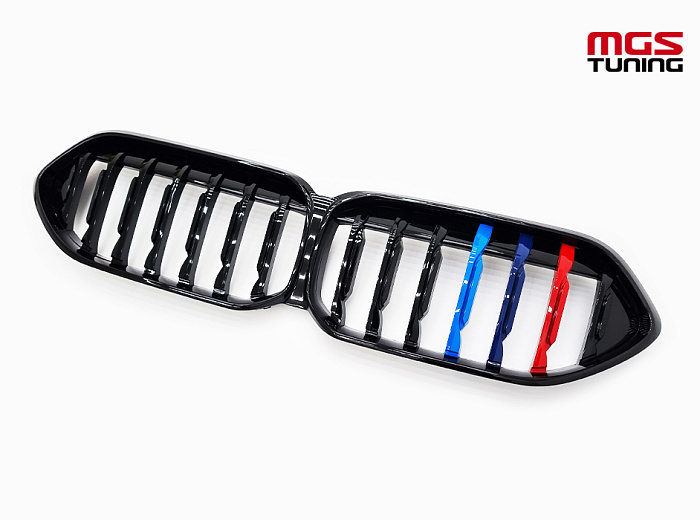 Решётка в стиле M-Performance BMW F44 (2019-2024) с триколором / Решётка в стиле М-Перформанс БМВ Ф44 19-н.в. с триколором
