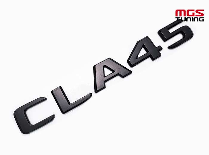 Шильдик CLA45 черный / Шильдик ЦЛА45 черный