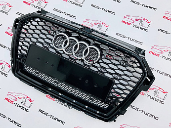 Решётка на Audi A1 14-18 в стиле RS1 style 
