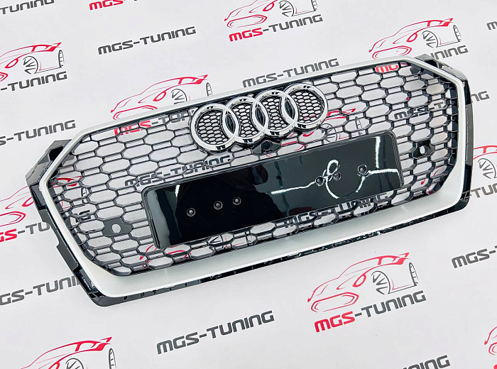 Решётка на Audi A5 16-20 гг. в стиле RS5 style #6 / Решётка на Ауди А5 16-20 гг. в стиле РС5 стиль #6