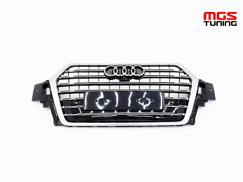 Решётка на Audi Q7 15-н.в. в стиле SQ7 style #1 / Решётка на Ауди Ку7 15-н.в. в стиле СКу7 стиль #1